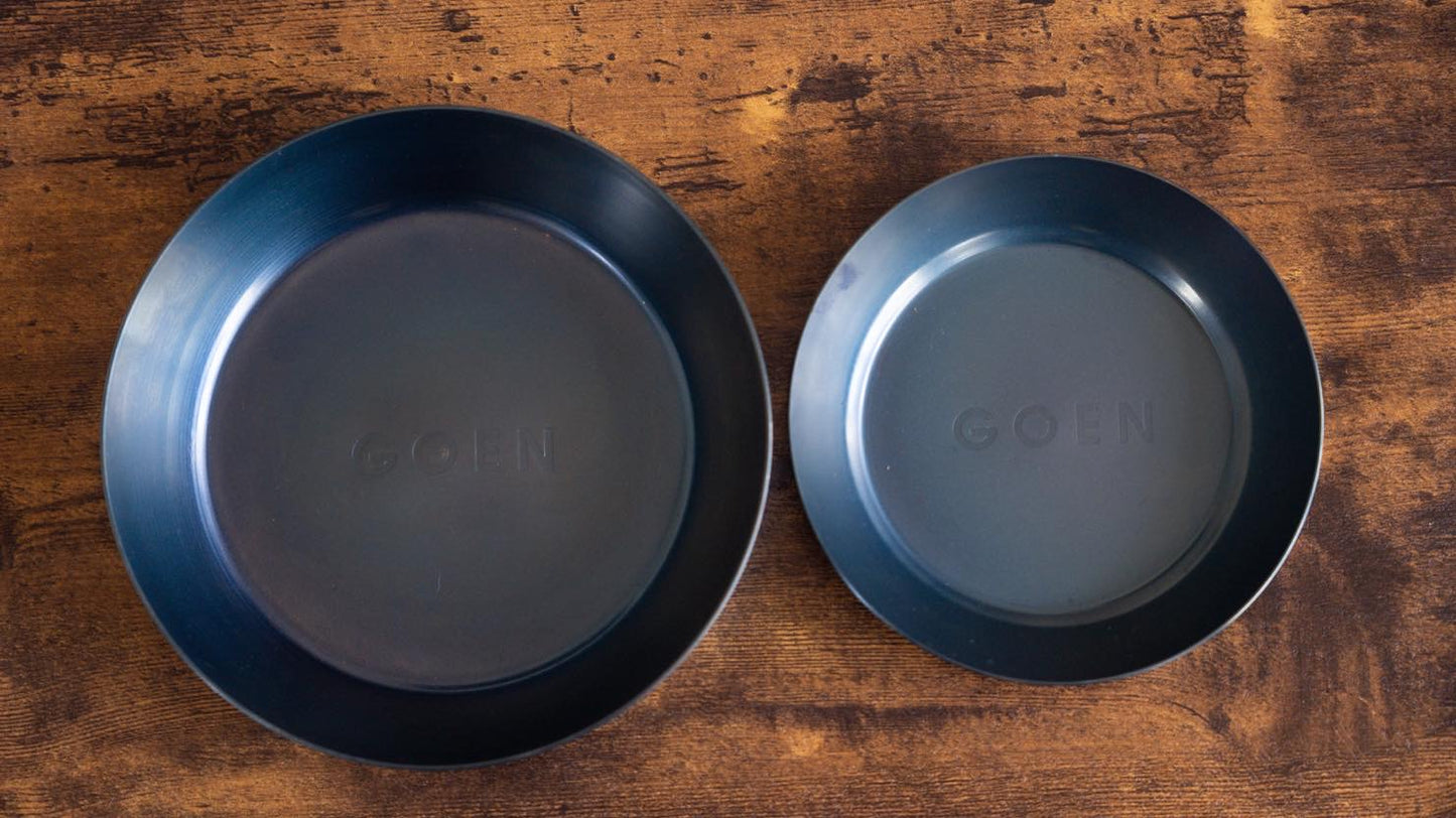 GOEN たれぱん 鉄フライパンの魅力をそのままミニ鉄皿に。鉄フライパンのデビューに最適