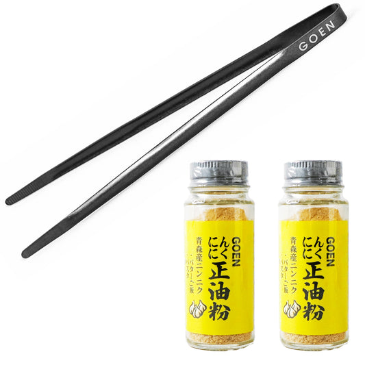 キャンプ飯が一気にキマる ガーリック調味料(にんにく正油粉オリジナル)セット